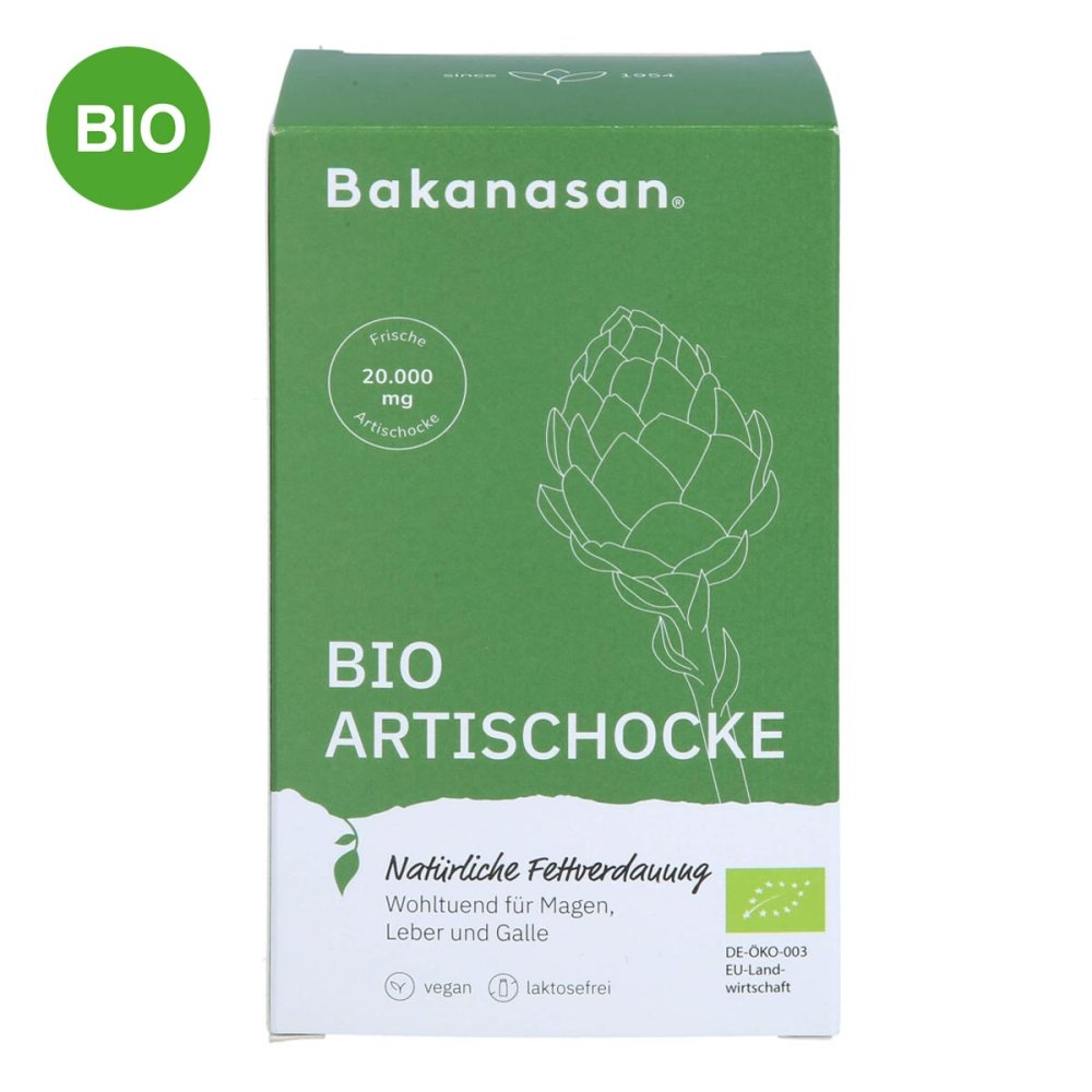 Hansa Naturheilmittel GmbH Bakanasan Bio Artischocke Kapseln 18774162
