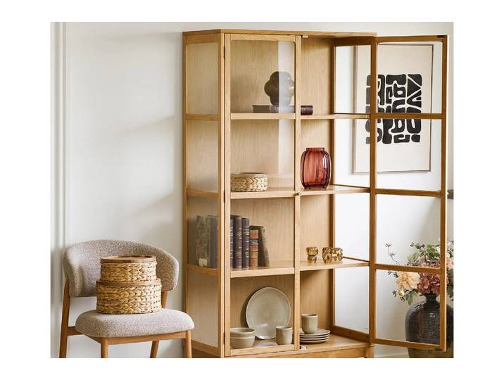 Vase Elvarin - edle Keramikvase in rot - rot - Luxusbetten24