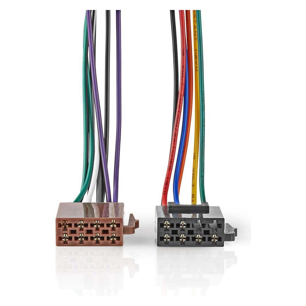 Nedis ISO-Adapter-Kabel | ISO Kompatibilität: Standard | 0.15 m | Rund | PVC | Box (CAGBISOSTANDVA)