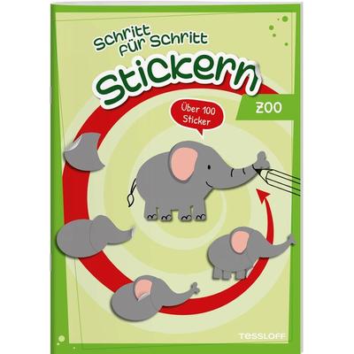 Stickern Schritt für Schritt. Zoo, Geheftet von Carmen Eisendle, Tessloff Verlag Ragnar Tessloff GmbH & Co. KG, 978-3-7886-4661-5