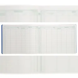 Exacompta 6430E Registre des visites 25x32cm 80 pages - Farben sortiert