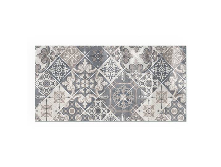 KAMINBODENPLATTE 100x50 cm - Dekoratives Mosaikmuster