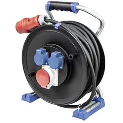 As - Schwabe, Kabelrolle, AS Schwabe 822658 Cable reel 20 m Black (20 m, 2.50 mm2)