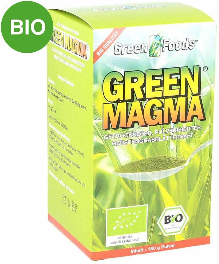 Green Magma Gerstengrasextrakt Pulver