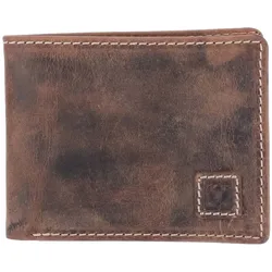Urban Bull Leder Börse Querformat Hunter - braun