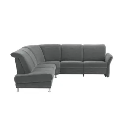 Polstermöbel Oelsa Ecksofa  Mallorca ¦ grau ¦ Maße (cm): B: 267 H: 92 T: 277.0