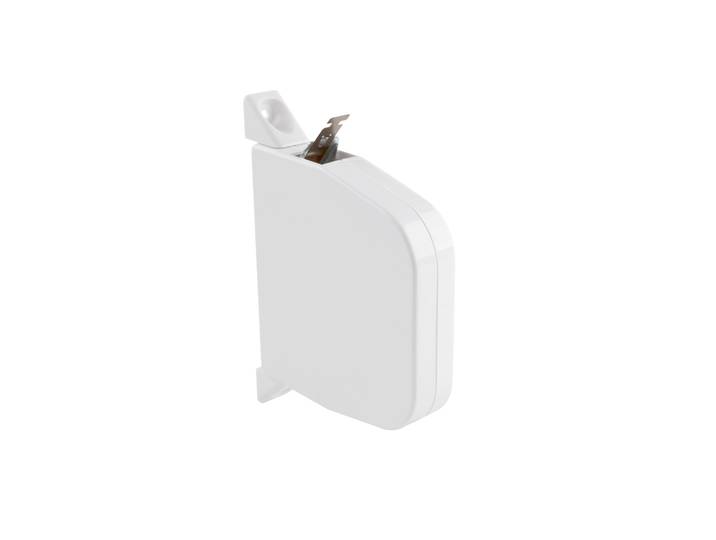 Maxi-Aufputz Rollladen Gurtwickler mit Einzugshilfe, weiss -