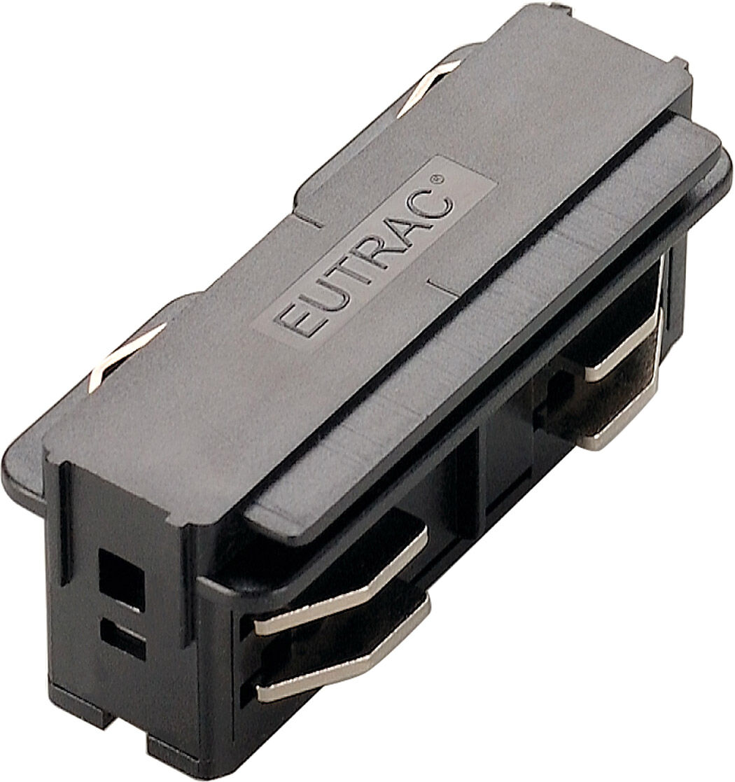 Eutrac 3 Phasen Längsverbinder, Elektrisch, Schwarz