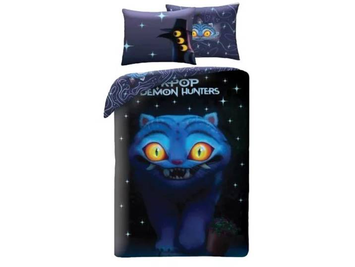 K-pop Demon Hunters dekbedovertrek Derpy 140 x 200 cm - Polyester
