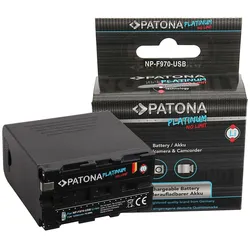 Patona Platinum NP-F970 (Kamera Akku), Kamera Stromversorgung, Schwarz