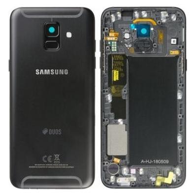 Samsung Galaxy A6 2018 Back Cover DUOS Black (Samsung Galaxy A6 (2018)) (GH82-16423A)