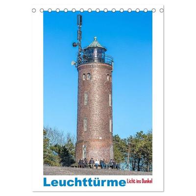 Leuchttürme - Licht ins Dunkel (Tischkalender 2027 DIN A5 hoch), CALVENDO Monatskalender