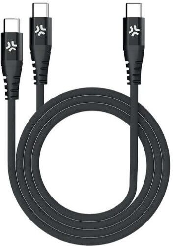 Celly USBC2USBCBK Câble de charge USB