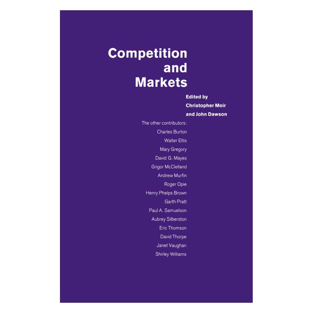 Springer Competition and Markets (Englisch, Softcover, John Dawsond) (55819312)