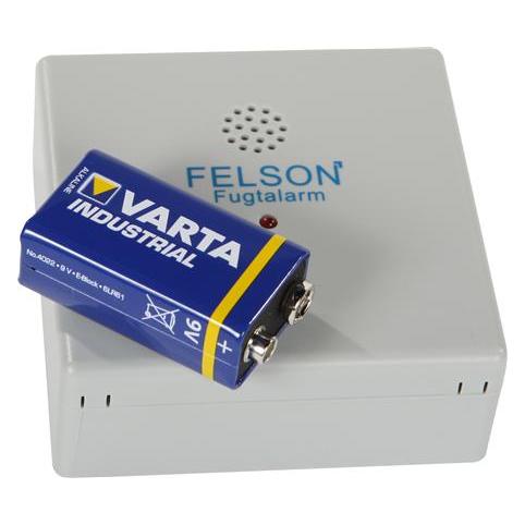 Felson Falscher Alarm inkl. 9V-Batterie, BxHxT 82x82x35 mm. (5705154108002)