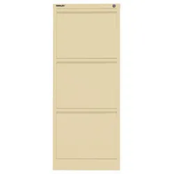 Hängeregistraturschrank | einbahnig | 3 HR-Schubladen - 606 creme