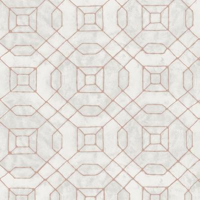 Galerie Wallcoverings Metallic FX Geometric Design Non-woven Metallic Finish Wallpaper Roll