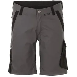 Stretch-Shorts "Norit" - L - schiefer/schwarz