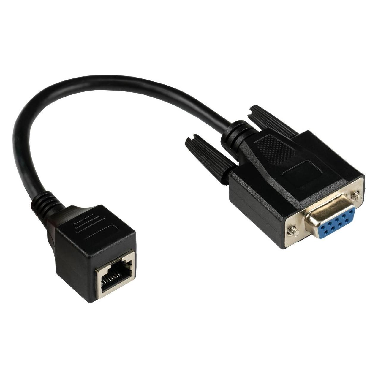 Good Connections GC 4945-FF Adapterkabel RJ45 Buchse> D-Sub 9-Pol. Buchse schwarz 0.1 (0.10 m) (4945-FF)