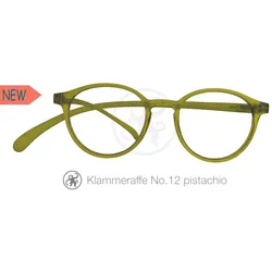 Lesebrille No.12 Klammeraffe pistachio