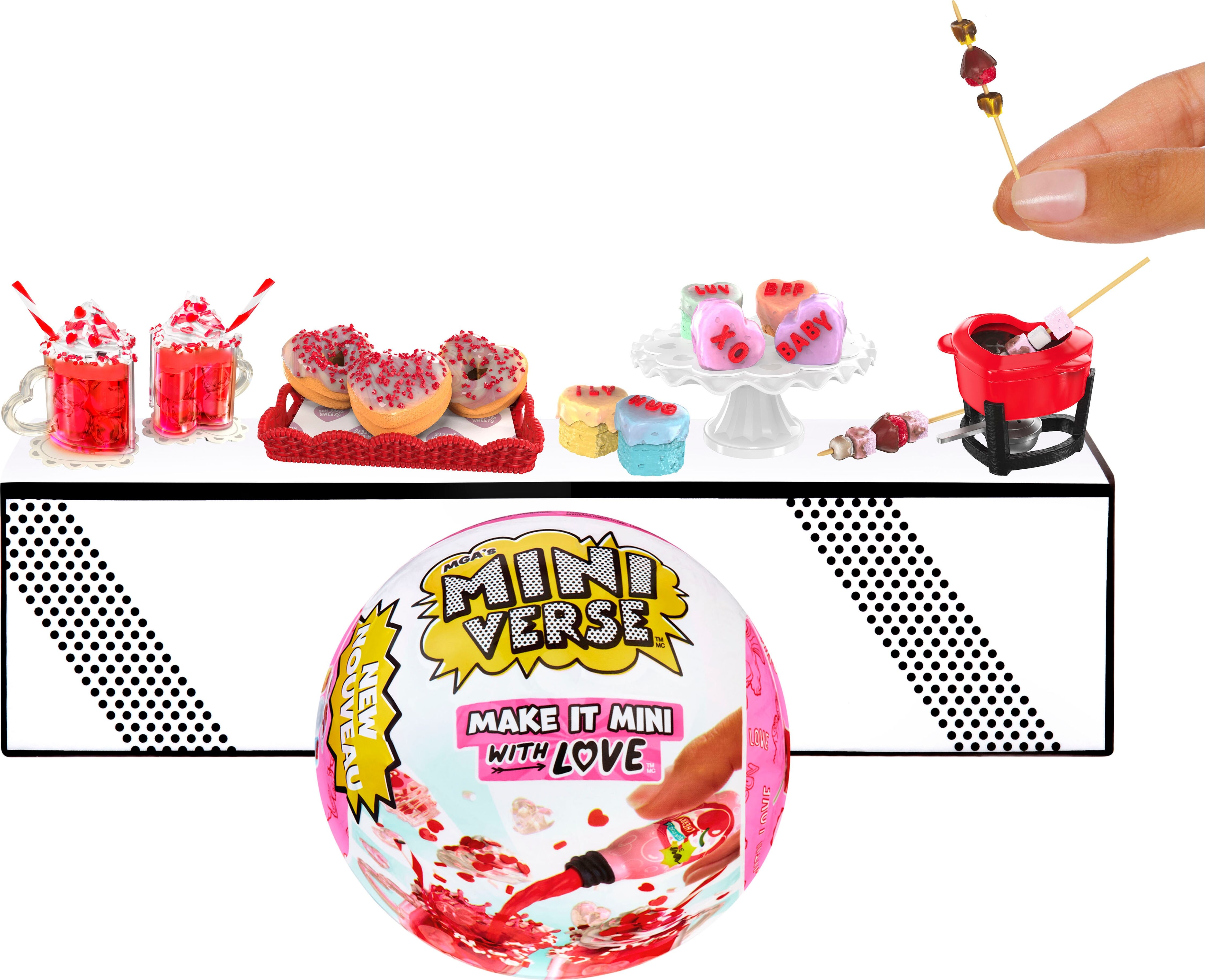 Kreativset MGA ENTERTAINMENT "MGA's Miniverse - Make It Mini With Love", bunt, Kreativsets, KinderØ:9,52cm, Kreativset, Variante nicht wählbar, Ø:9,52cm