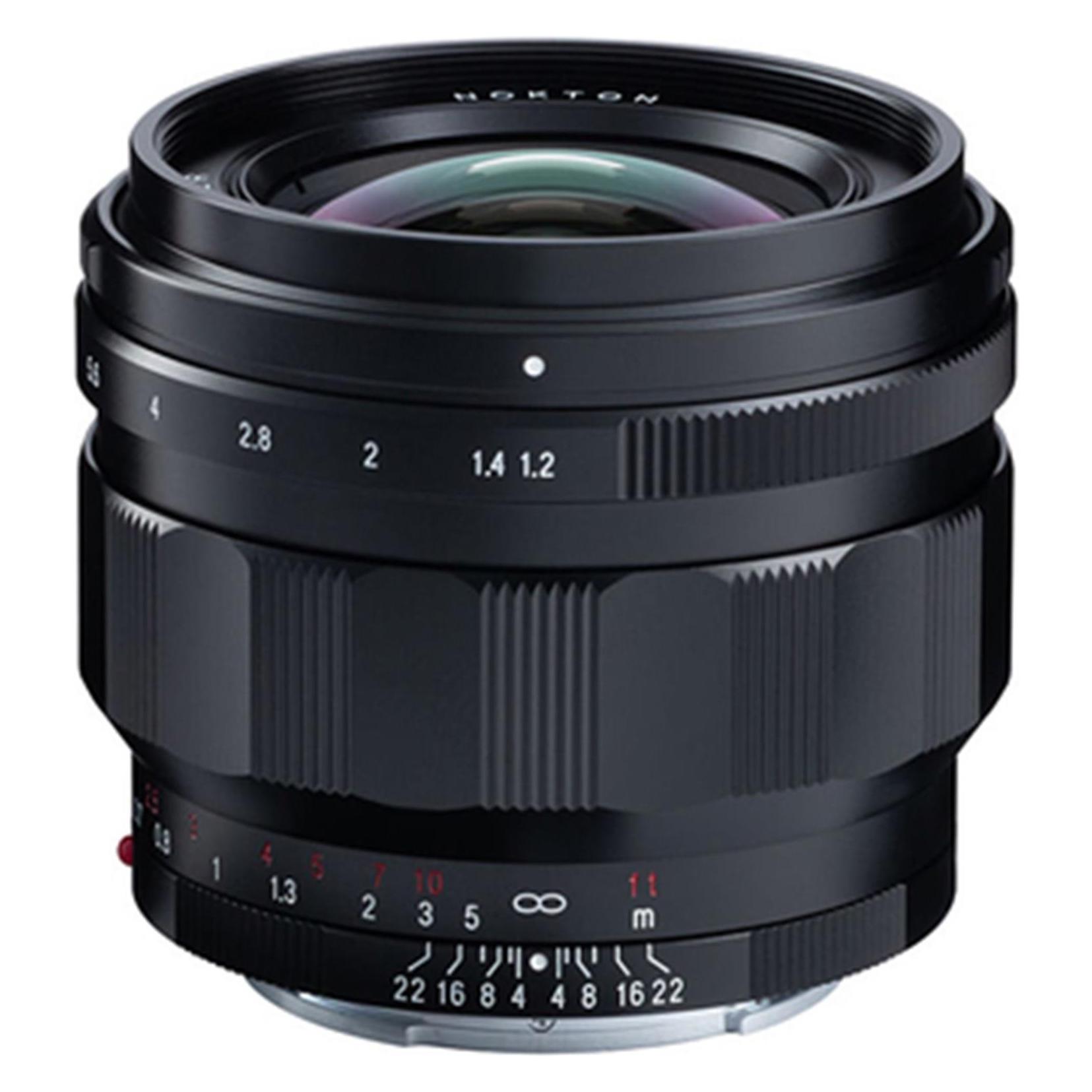 Voigtländer Nokton 50 mm / 1.2 asph. schwarz (Sony E, Vollformat) (105628)