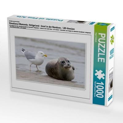 CALVENDO Puzzle Ein Motiv aus dem Kalender Emotional Moments: Heligoland - Insel in der Nordsee. / UK-Version | 1000 Teile Lege-Größe 64x48cm