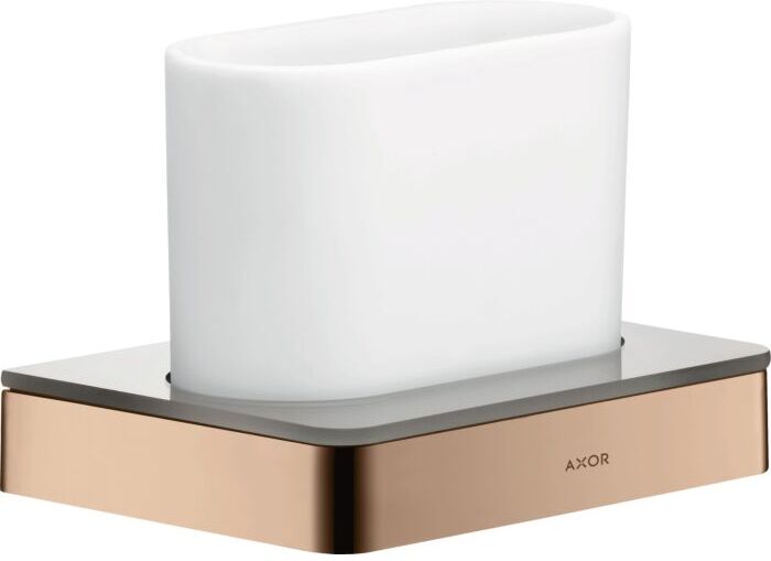 Hansgrohe Axor Zahnglas 42834300 Glas, Wandmontage, polished red gold