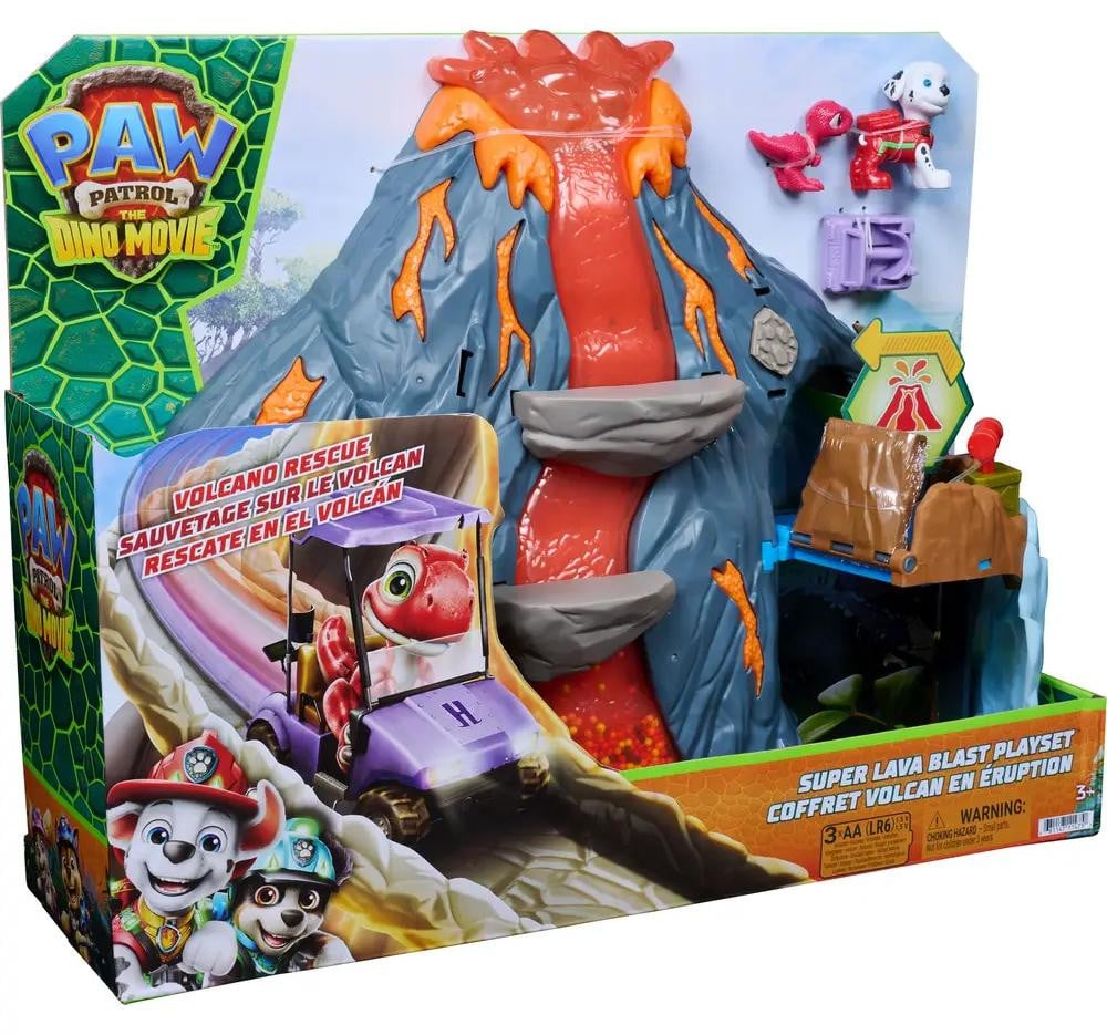 Paw Patrol Dino Movie Super Lava Blast Vulcano speelset