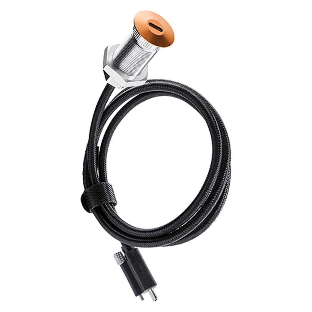 Bachmann Ochno Socket Alu 1,0m kupfer (1x, USB-C, 1 m) (920.0013)