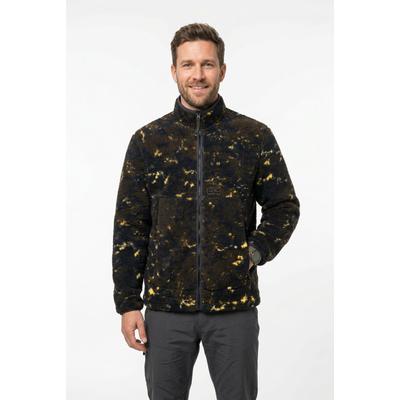 Fleecejacke JACK WOLFSKIN, Herren, Gr. XXL, braun (lichen peat), Obermaterial: 100% Polyester, normal, Jacken Fleecejacke, für Wandern und Trekking, mit zwei Eingrifftaschen, wärmend
