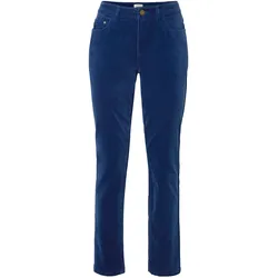 Tchibo - Samthose - Damen - Gr. 36 - dunkelblau