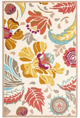 SAFAVIEH Handmade Four Seasons Larissa Floral Rug