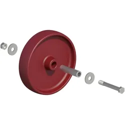 Layher, Möbelrollen, Rad inklusive Achse, 6495004