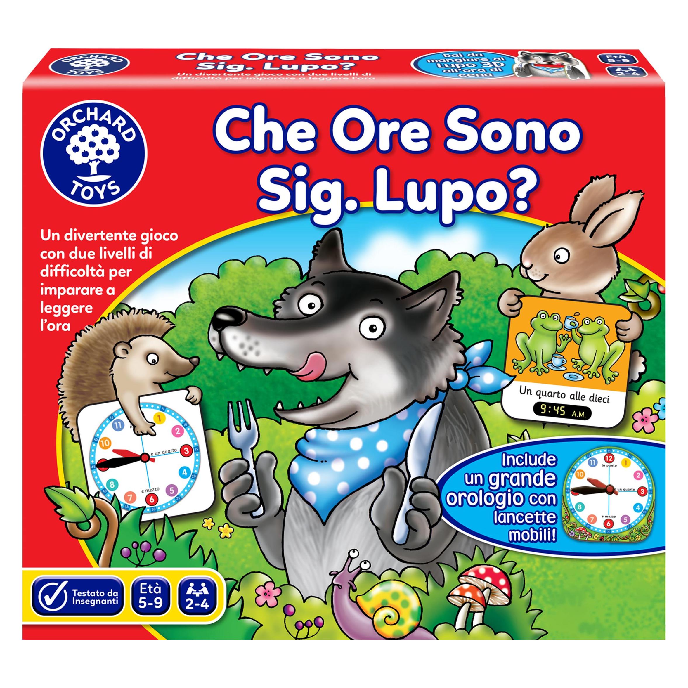 Orchard ORC0049IT - - Che Ore Sono Signor Lupo (1 - 4 Spieler) (36933039)