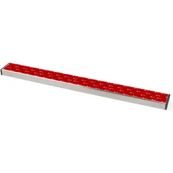 Emuca Magnetleiste für Messer, Messerblock, Silber
