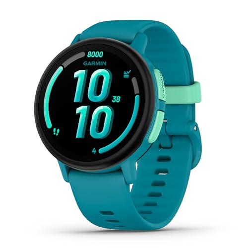 Garmin Bounce 2 Smartwatch met GPS en bellen voor kinderen - Turquoise/Blauw