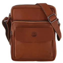 Sattlers & Co. Umhängetasche The Barn Crossbag tan - 25