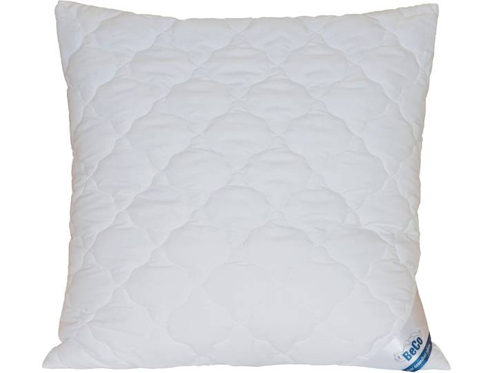 Microfaserkissen BECO Royal Soft GOLD , Kissen mit separaten Innenkissen , weiss (weiß), B:80cm L:80cm, Bezug: 100% Polyester. Füllung: 100% Polyester, Kopfkissen, Microfaserkissen, Microfaserkopfkissen, Kissen in 40x80 oder 80x80 cm erhältlich