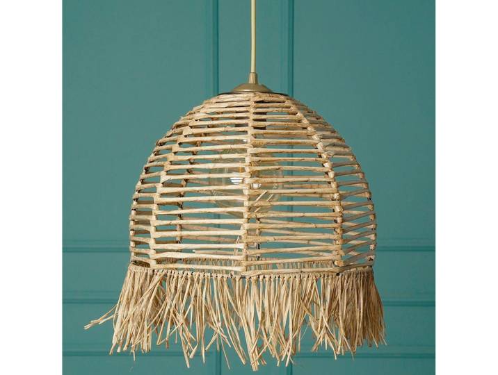 Suspension bohème durable avec franges, style cocooning OLTEN