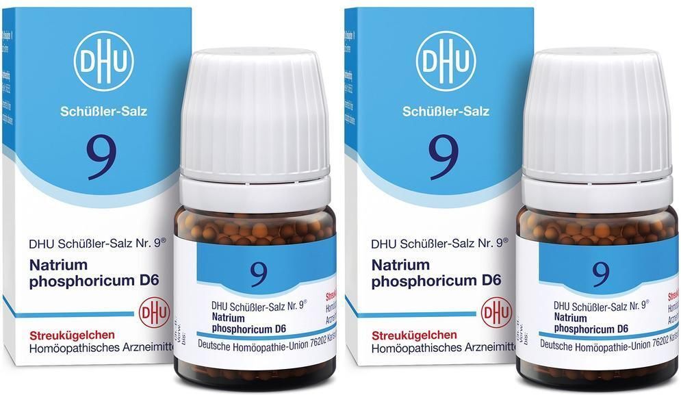DHU Biochemie Biochemie DHU 9 Natrium phosphoricum D 6 Globuli 2x 2x10 g
