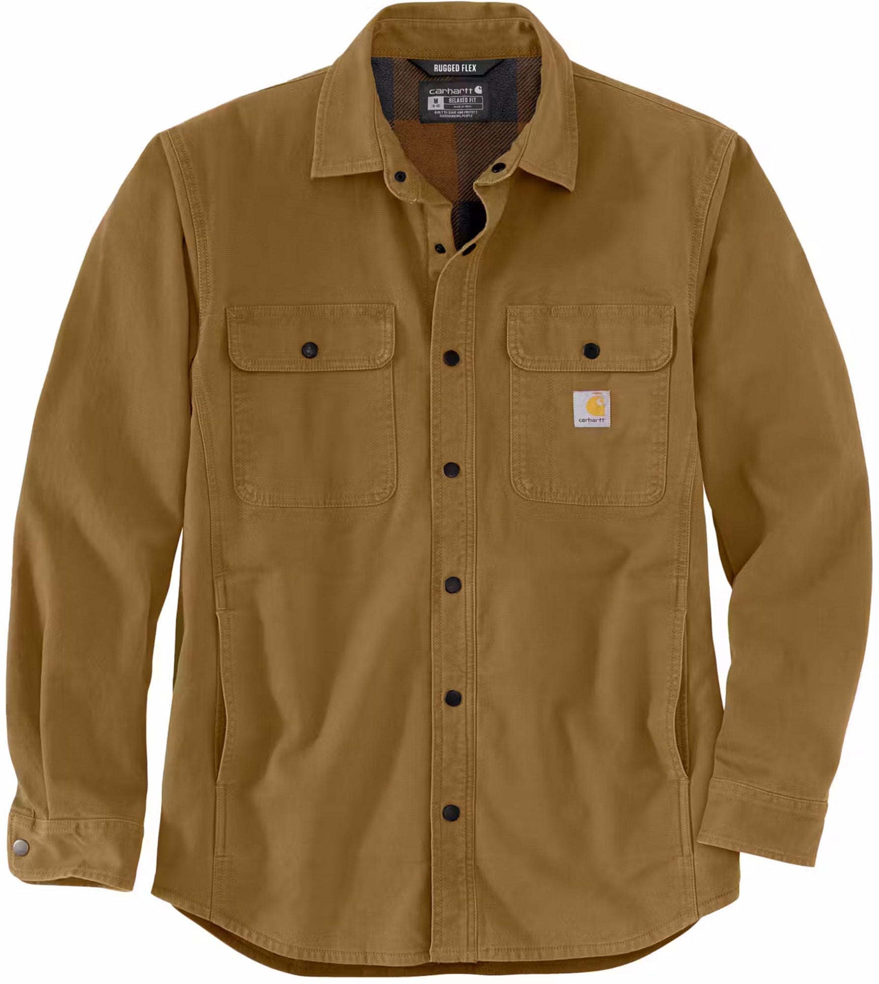 Carhartt Canvas Fleece Lined Hemd 105419-B33XLREG