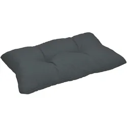 LOUNGEKISSEN Xluna Rücken 60/40/12 cm Graphitgrau