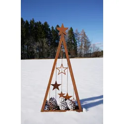 Badeko Sternenbaum ,,Ammersee“ inkl. LED Beleuchtung in Edelrostoptik