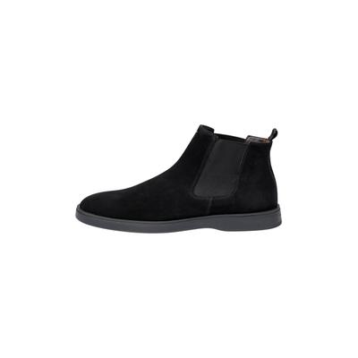 Schnürstiefelette LLOYD "HONDO", Herren, Gr. 7, atmungsaktiv, schwarz, Leder, unifarben, Basic, Schuhe Schnürstiefelette, mit klassischem Design