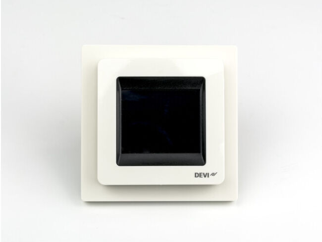 Devi Thermostat d'horloge UP 16A 230V devireg Touch avec cadre (140F1064)