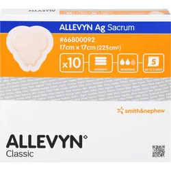 Allevyn Ag Sacrum 17x17 cm Verband 10 ST
