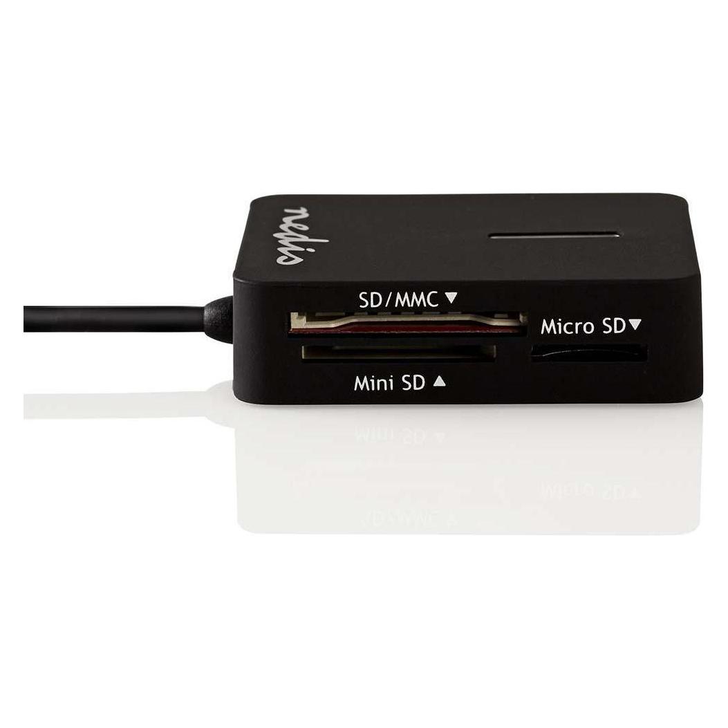 Nedis Kartenleser Multicard USB 2.0 (USB) (CRDRU2300BK)