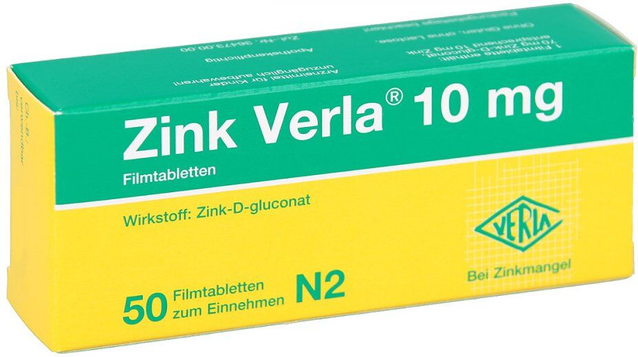 Vitamin D Verla Zink Verla 10mg