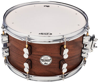 "DW PDP 13""x07"" Walnut Snare Naturel"